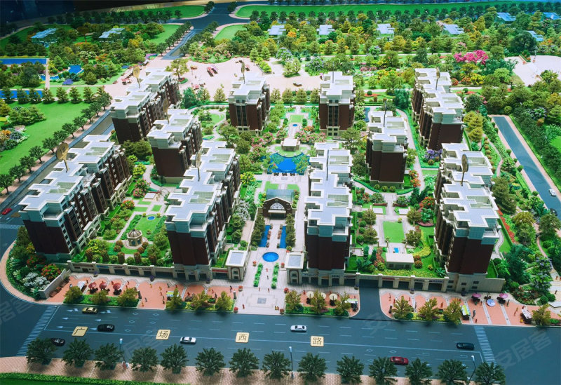 長沙鑫遠紫樾香山-沙盤圖(8) - 長沙安居客